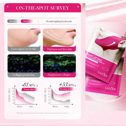SADOER V-Line Sculpting Mask Set 12pcs