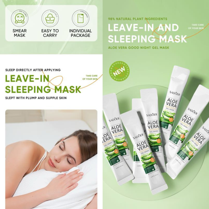 SADOER Aloe Vera Good Night Gel Mask 24pcs