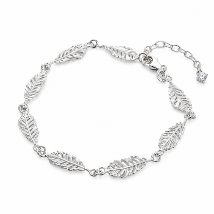 S925 Sterling Silver Nature's Embrace Bracelet