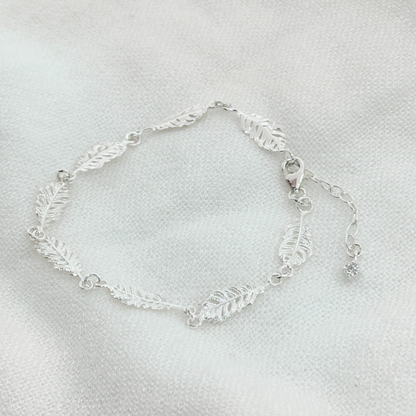 S925 Sterling Silver Nature's Embrace Bracelet