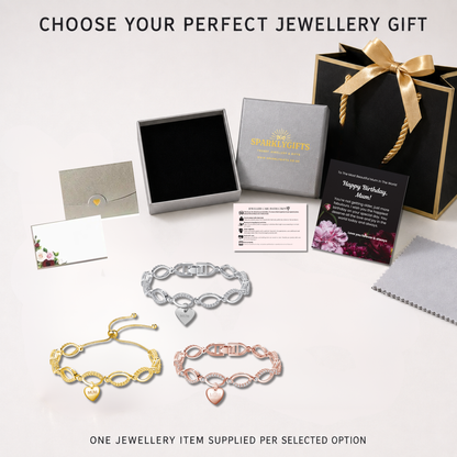 Multi-Link Infinity Mum Bracelet with Message Card