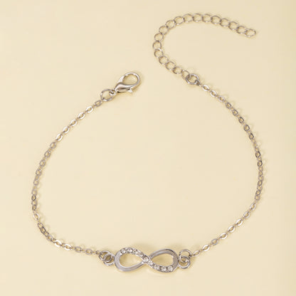 To My Best Friend Infinity Bracelet with Message Card