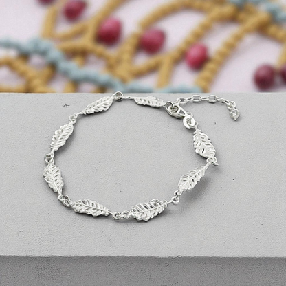 S925 Sterling Silver Nature's Embrace Bracelet