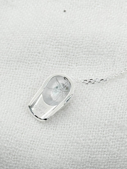S925 Sterling Silver Iconic Cap Necklace