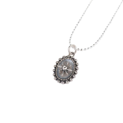 S925 Sterling Silver Guiding Star Amulet Necklace