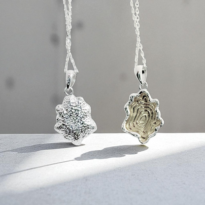 S925 Sterling Silver Reversible Radiance Necklace