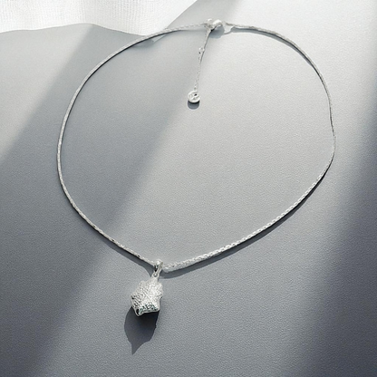 S925 Sterling Silver Reversible Radiance Necklace