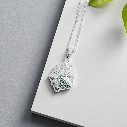 S925 Sterling Silver Reversible Radiance Necklace