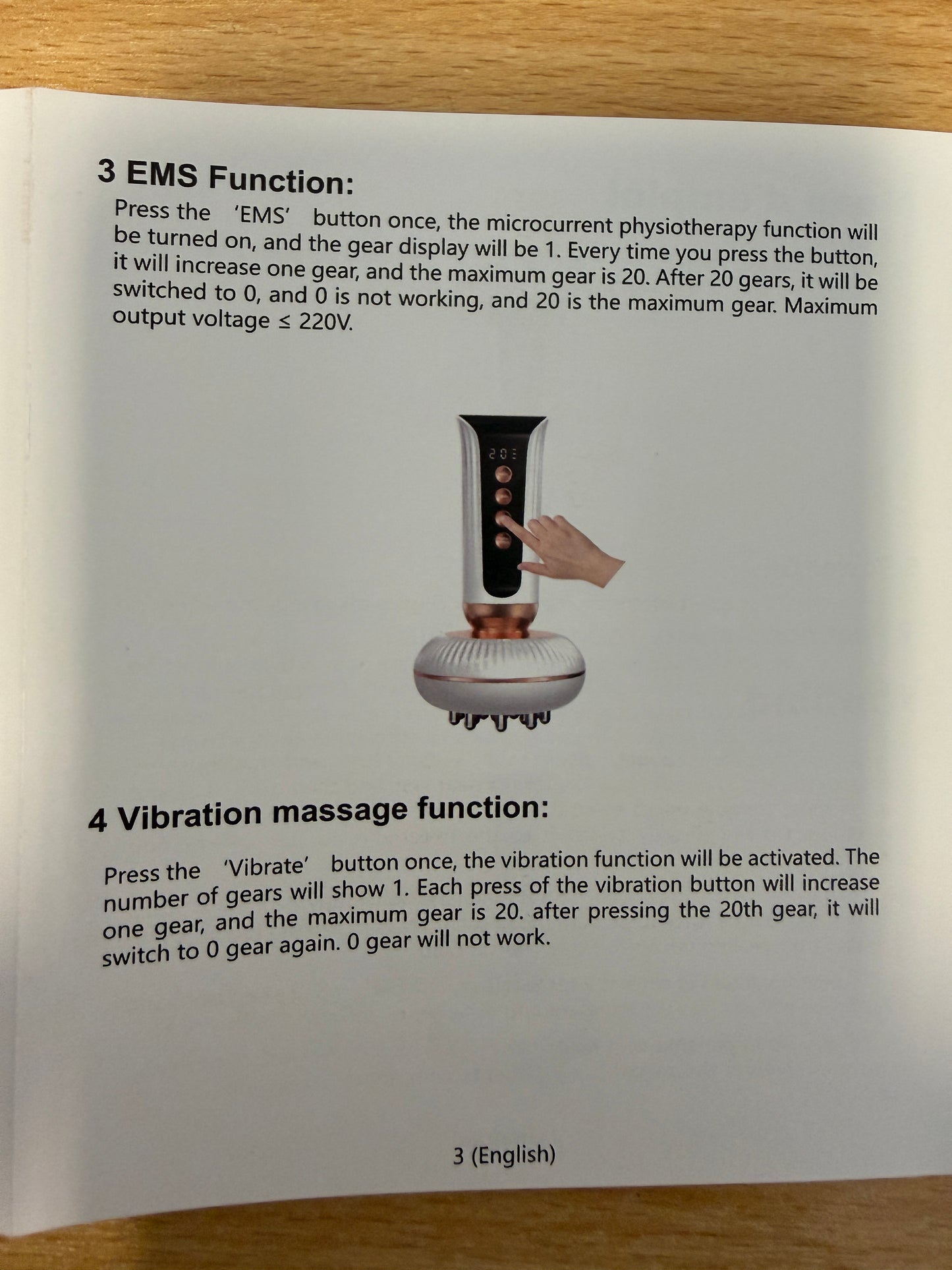 Heated Electric Meridian Therapy Gua Sha EMS Massager for Body Slimming
