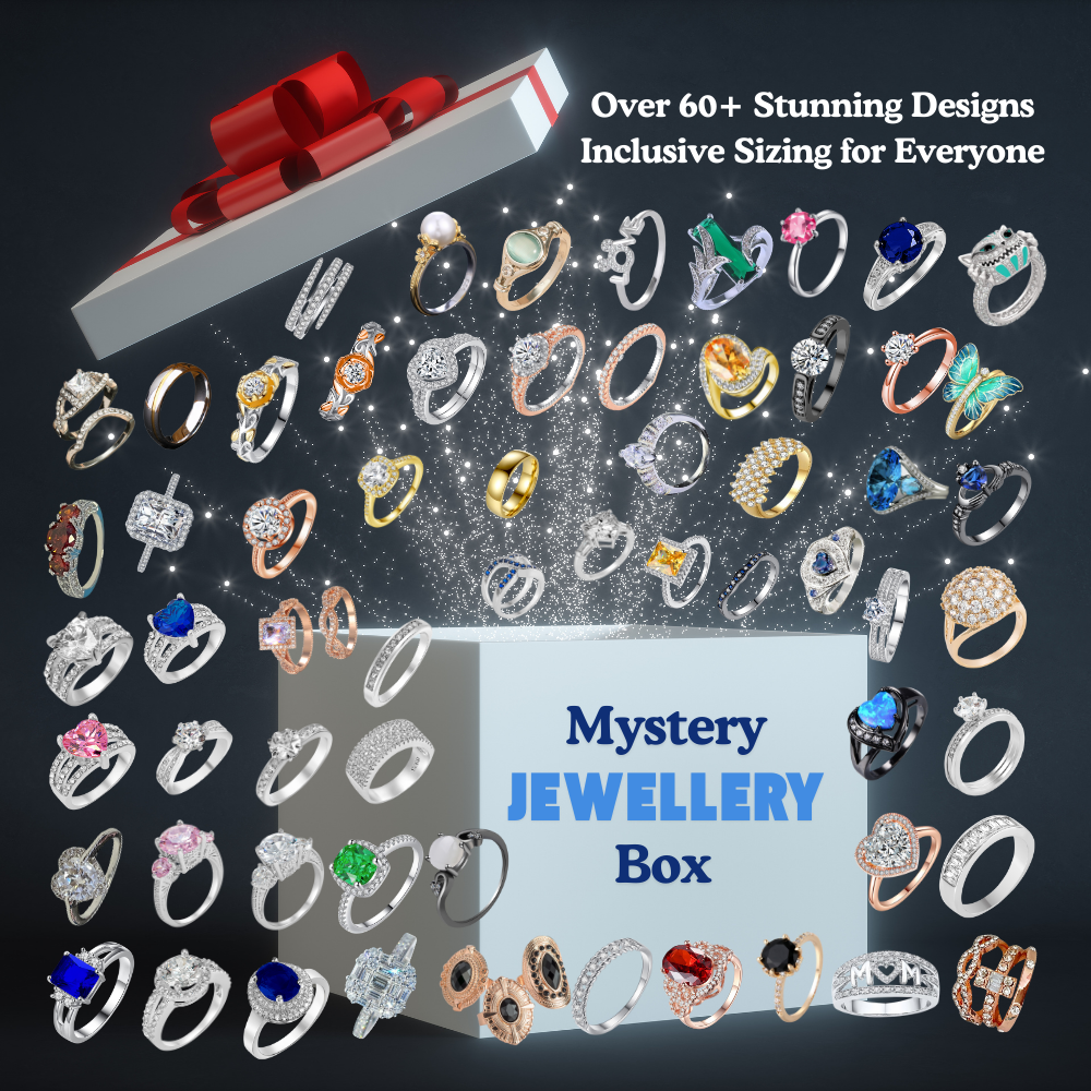 Wholesale Job Lot of 40 Women Zircon Rings Silver, Gold or Rose Gold Ring