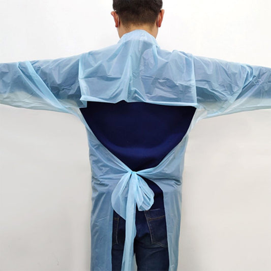 Thumb Loop PE Protection Apron Disposable Bulk Buy 10/50/100/200pc for Salons Beauty & Food Service