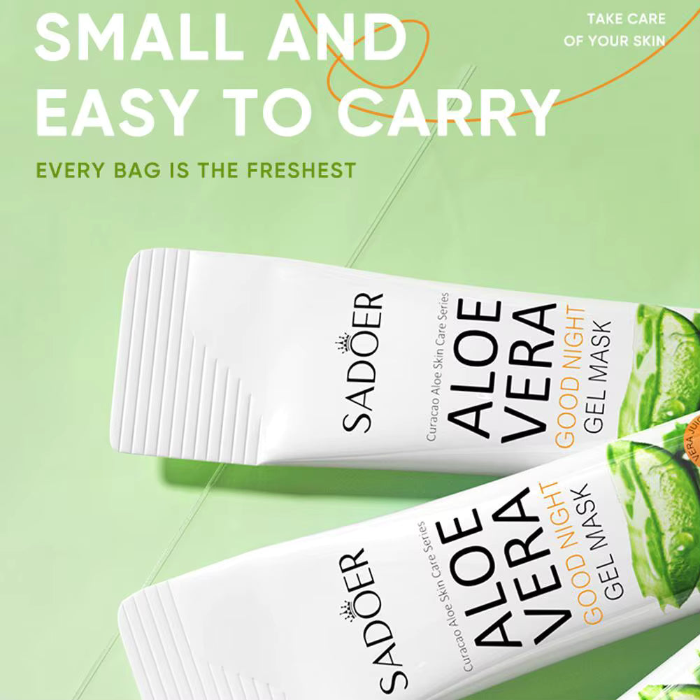 SADOER Aloe Vera Good Night Gel Mask 24pcs