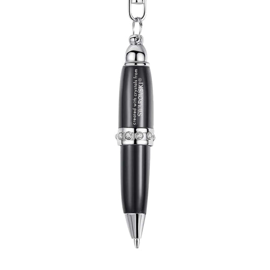 Mini Pen Keychain Created with Crystals from Swarovski®