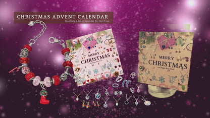 🎄 Unwrap Joy Every Day: 2024 Jewellery Advent Calendar for Girls & Women 🎁