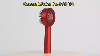 Aolemon Hair Growth Electric Massager Comb - Activates Scalp & Revitalizes Hair Roots Cordless Therapy Hair Brush