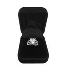 Premium Black Velvet Ring Jewellery Boxes Pack of 12/24/48